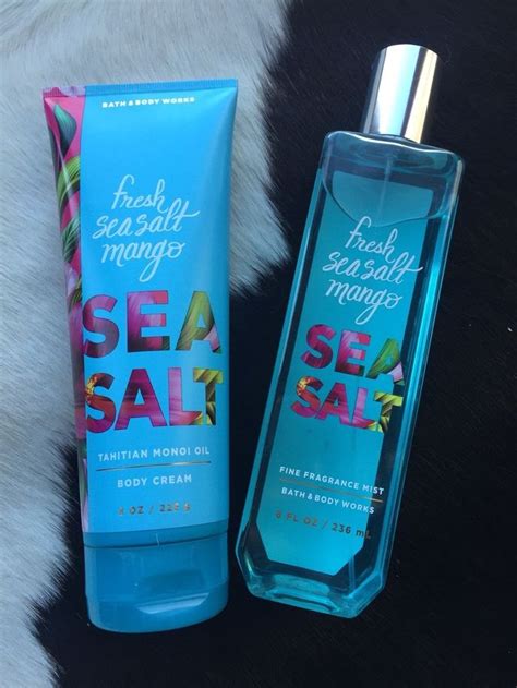 bath and body works freshly sea salt mango perfume dupe|discontinued bath and body works perfume.